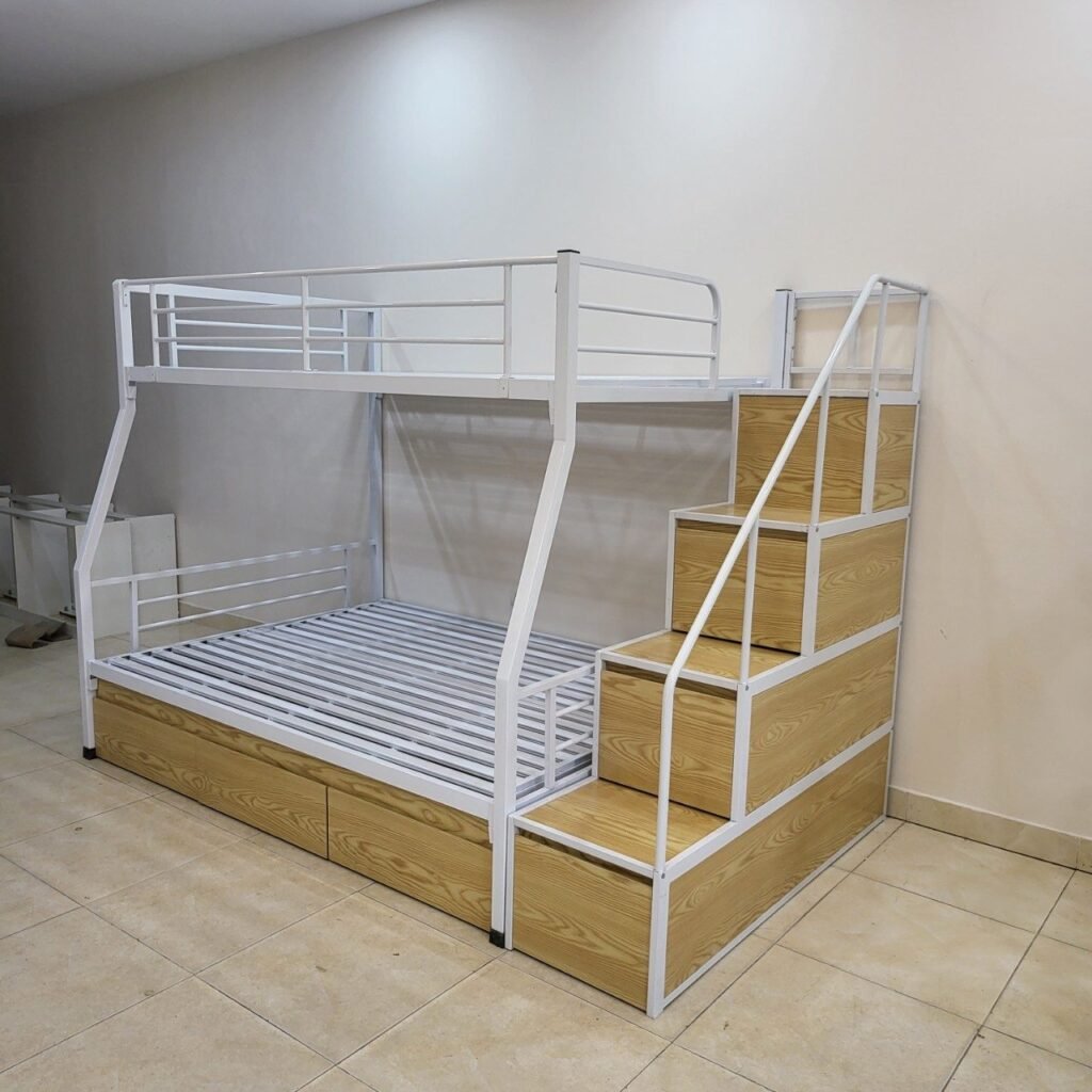 mẫu giường tầng sắt thiết kế theo yêu cầu