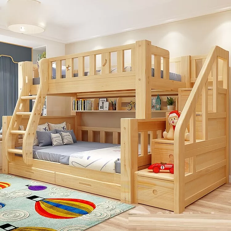 Giường tầng giá rẻ gỗ 