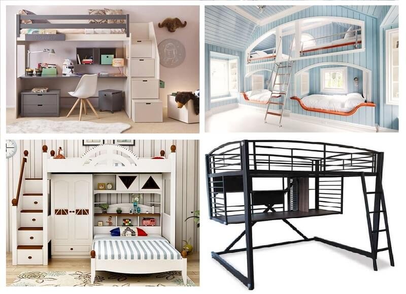 mẫu giường tầng giá rẻ 