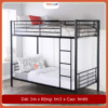 Giường sắt 2 tầng homestay rộng 1m2