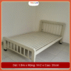 giường sắt đơn rộng 1m2