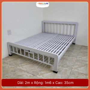 Giường sắt đơn cao cấp rộng 1m6